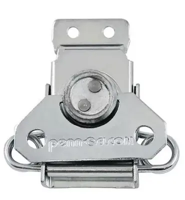 Professional butterfly latch for case construction without a shell